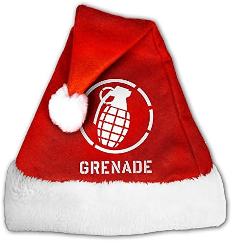 Cool Vintage Grenade Hand Grenade Graphic Holiday Theme Classic For Adults And Children Hats Christmas
