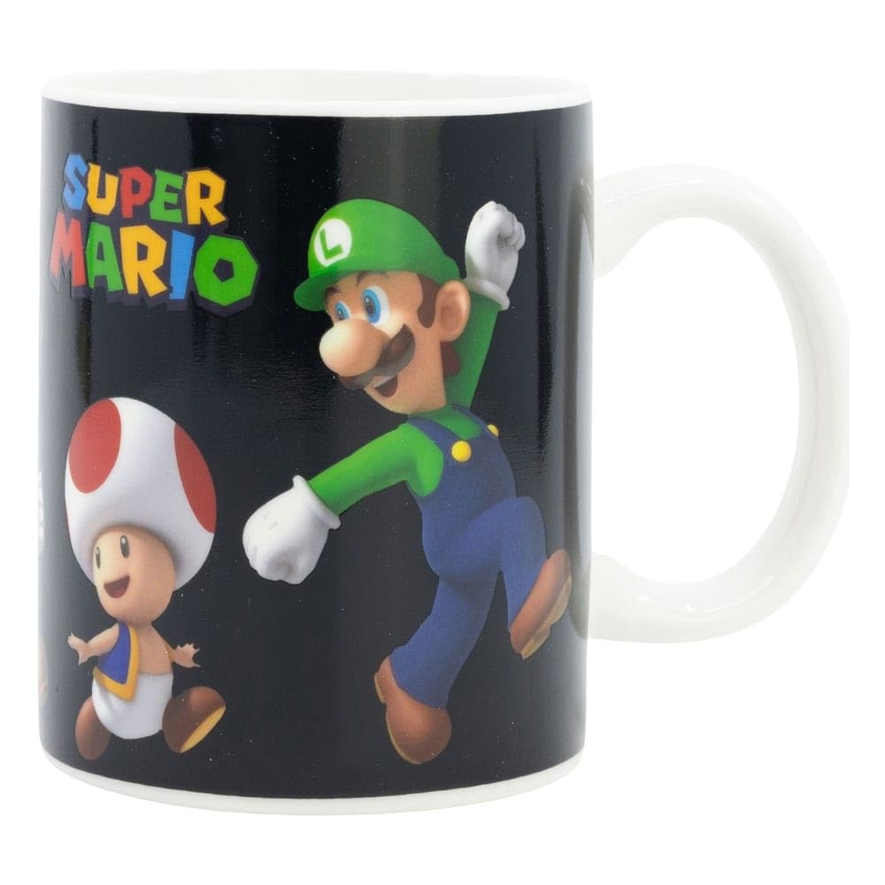 Stor Super Mario Heat Change – Mug Cup Coffee Thermoréactif – Ceramique – Mario – Luigi – Toad – Yoshi, 77840022842