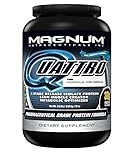 Magnum Nutraceuticals Quattro Supplement, Vanilla Ice Cream, 4.5 Pound