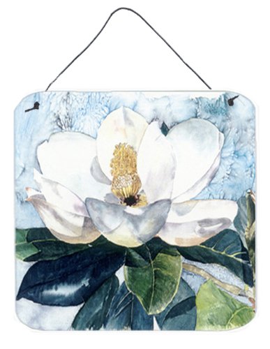 Caroline's Treasures 8003DS66 Flower-Magnolia Aluminum Metal Wall or Door Hanging Prints, 6 x 6", Multicolor