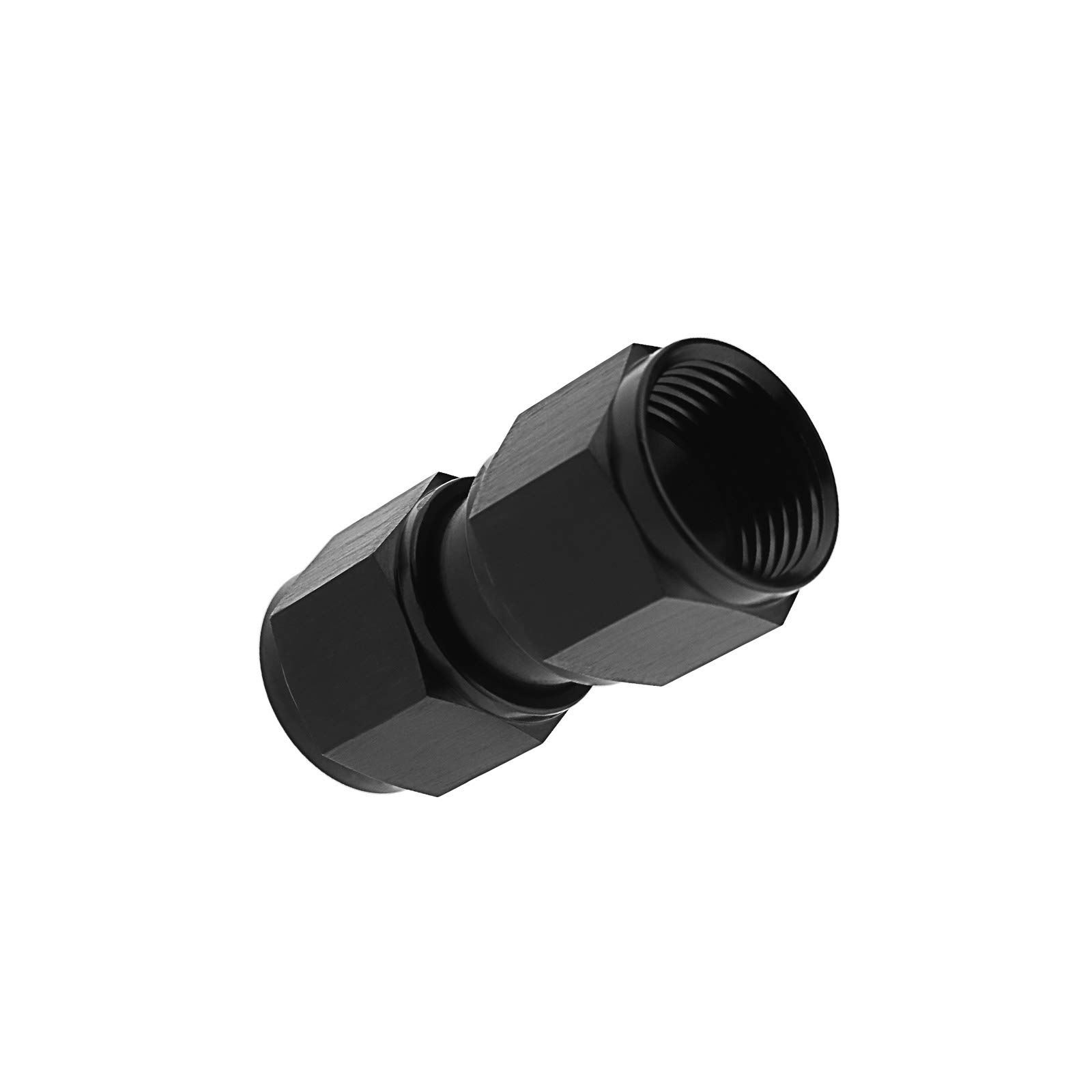Be In Your Mind an-6 Union Connector, AN6 Thread Coupler Aluminium Anodized (Female to Female) Fuel Hose Fitting Adapter