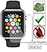 Fenix - Apple Watch 42mm [0.26mm Thickness] 9-H Premium Tempered Glass Screen Protector with Two Year Warranty / Ultra High Definition Invisible, Clear Transparancy, Oleophobic Coating and Anti-Bubble Crystal Shield
