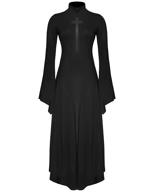 long sleeve jersey maxi dress