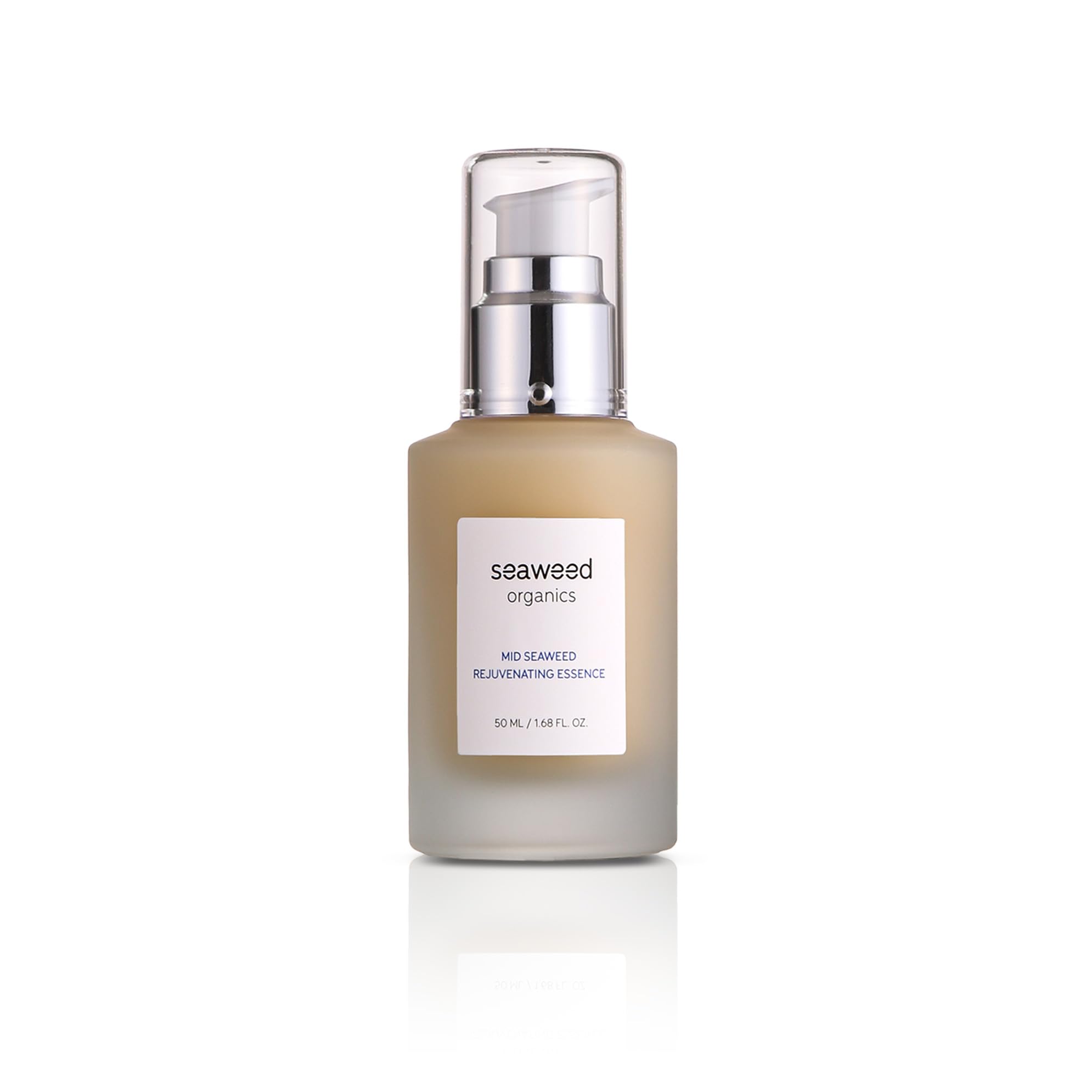 SEAWEED ORGANICS - The Mid Seaweed Rejuvenating Essence, Organic Scottish Dulse, Egg wrack, Bladder wrack extract, For all Skin, Made in the UK, 50ml, DIANA DRUMMOND