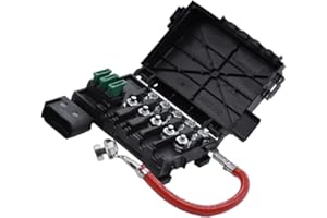 KACEPAR Fuse Box, Fuse Box Terminal Replaces 1J0937550A, 1J0937550B, Compatible with VW Bora MK4 1999–2005, Compatible with V