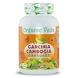 Organic Garcinia Cambogia Extract 100 Veg Capsules. 100% Pure and Natural Raw Herb Super Food Supplement. Non GMO, Gluten FREE. US FDA Registered Facility. Kosher Certified Vegetarian Capsule. All Natural!