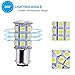 4 X BA15D 5050 27-SMD LED Super White Car Marine Boat RV Camper Light 1142 1076