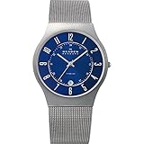 Skagen Titanium Blue Dial Watch