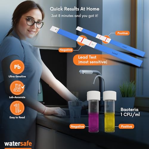 Watersafe The Original Water Testing Kit For Drinking Water, Well And