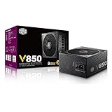Cooler Master V850 - Fully Modular 850W 80 PLUS Gold PSU with Silencio Silent 135mm fan (6th Generation Skylake Ready)