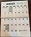 Jumbo Large Print 2018 Wall Calendar 13-Months, 17