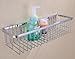 Rectangular Shower Caddy - Stainless Steel Wall Mount Shower Basket for Bathroom , Polished Chrome