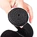 Golden Rule 8A Brazilian Human Virgin Hair Body Wave 6 Bundles Human Hair Weft (10 10 10 10 10 10) 100% Unprocessed Human Hair Bundles Extensions 50g/pcs Dark Black