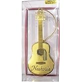 Nashville Guitar Christmas Ornament Tennessee Music Souvenir Gift