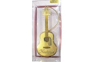NATIONS TREASURES Nashville Guitar Christmas Ornament Tennessee Music Souvenir Gift