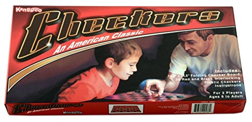Kangaroo Checkers Board Game