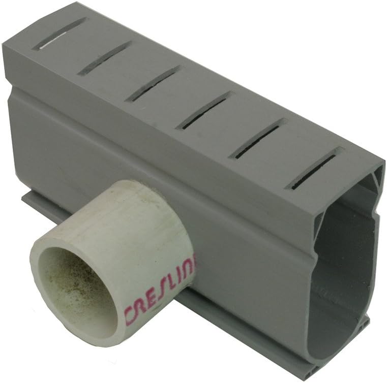 Stegmeier DSAG Side Adapter for Deck Drain - Grey