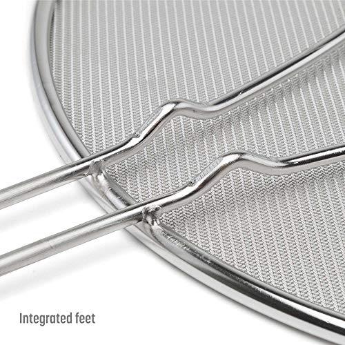 Goodful Premium Stainless Steel Splatter Screens, Multiple Use, Prevents Splatter and