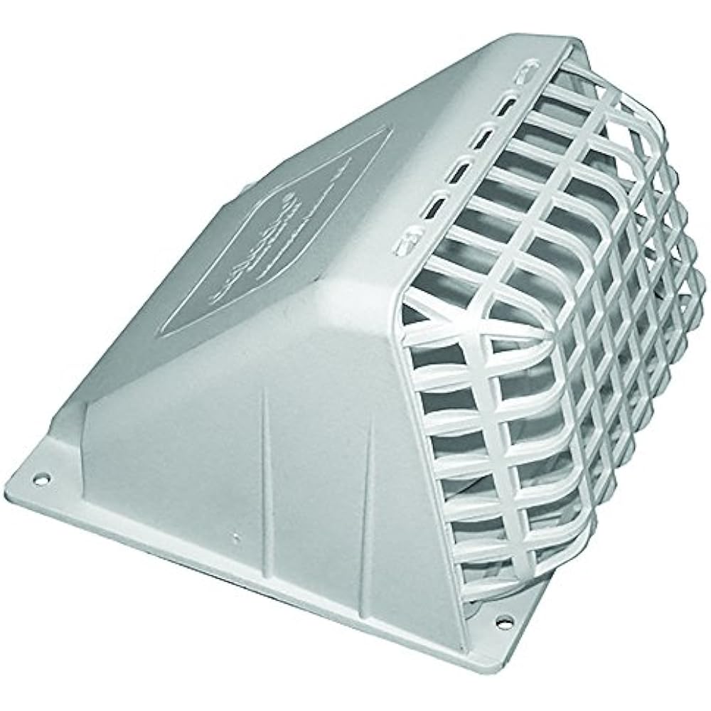 Deflecto 4 Replacement Dryer Vent Hood White Exhaust Fan ...