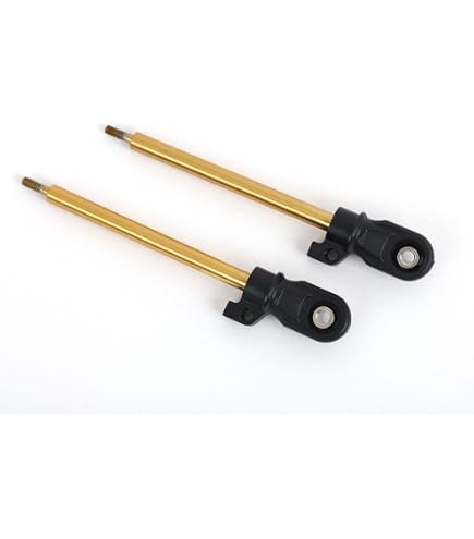 12max シャフト　tks Amazon.com: Traxxas 9662T Shock Shaft, 80mm (GT-Maxx) (TiN-Coated