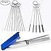 Carburetors Carbon Dirt Jet Remove Cleaner Tool Kit, 13 Cleaning Wires Set + 10 Cleaning Needles + 5 Nylon Brushes Tool Kit for Motorcycle ATV Moped Welder Carb.