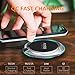 Fast Wireless Charger, AOSO QI Fast Charge 1.4X Faster Wireless Charging Pad for Samsung Galaxy S7 Edge Note 5 S6 Edge All Standard Qi-Enabled Devices