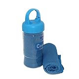 Cooling Towel for Travel,Outdoor Sports, Mountaineering, Driving (Sky blue)