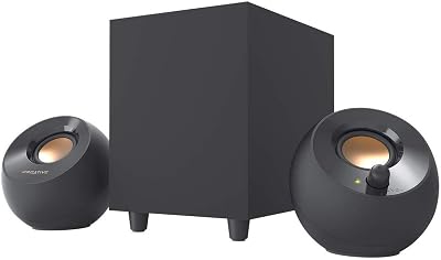 Creative Pebble Plus 2.1 USB Powered Desktop Speakers with Subwoofer