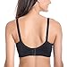Gratlin Women's Comfort Support Maternity Wirefree Seamless Nursing Bra Black XL