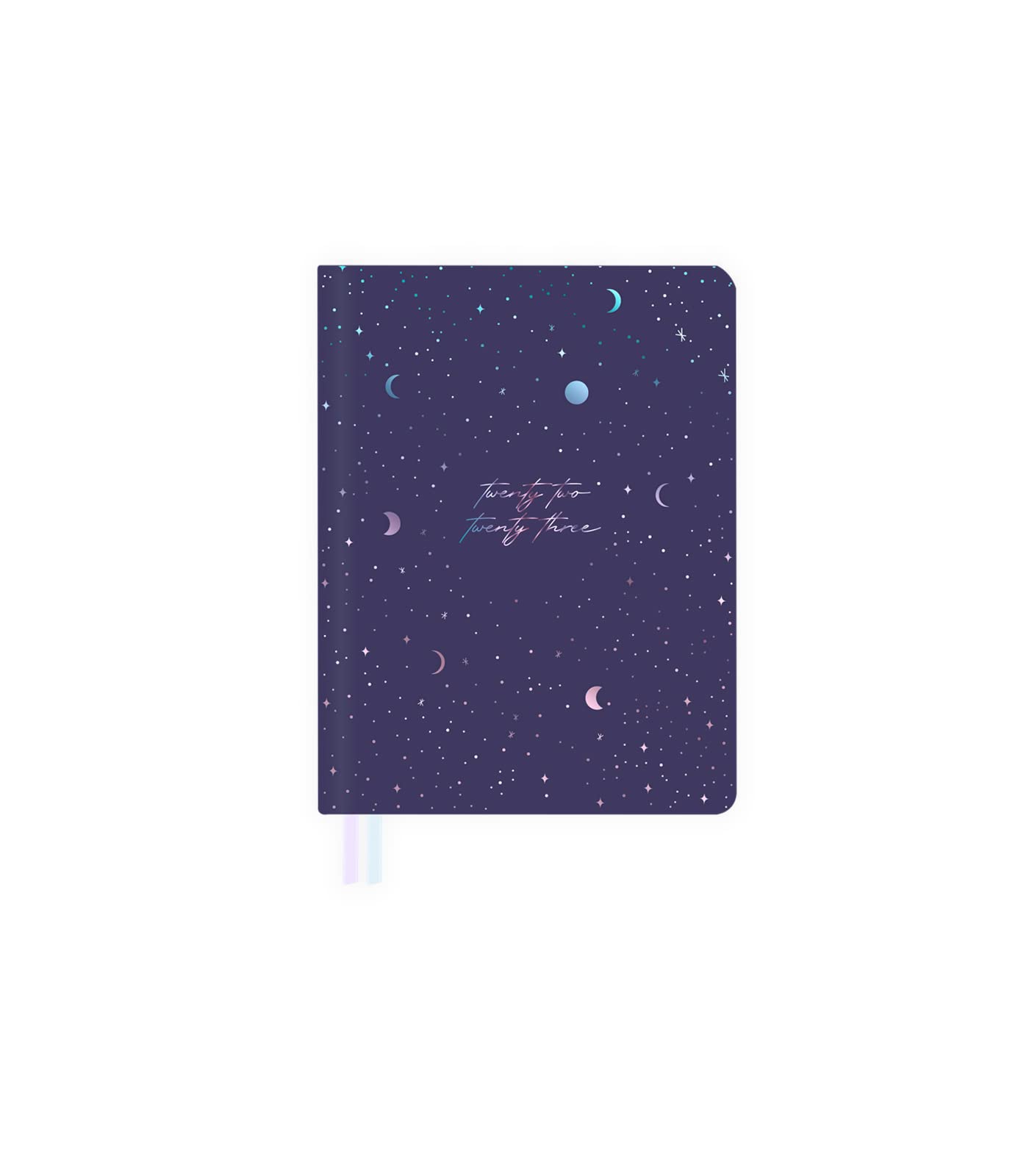 Academic Diary 22-23 – Stella – Week to View – Size A6 – 12 x 16 cm – Flexible Binding – Language: Spanish – English – Includes Stickers and Two Record Tapes – Takenote Agendas