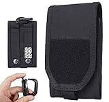 LefRight EDC Tactical Military Nylon Molle Flip Mobile Cell Phone Holster Belt Pouch