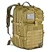 LeisonTac Military Tactical Backpack, Hydration Back Pack, 3 Day Assault Pack, Camping Rucksack with ISO Standard, 42L (Coyote)
