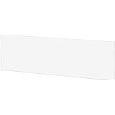 Clear Acrylic Plexiglass Sheet - 1/8" Thick Cast - 9" x 36"