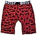 Mens Crisp Boxers Cheetah Underwear Briefs Red S-XL