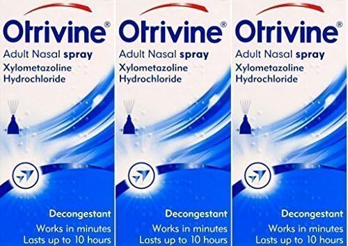 Otrivine Adult Nasal Spray 10ml x 3 Packs