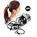 12Pcs Girls Women Pearls lucky Bowknot Flower Hair Accessories Elastic Hair Ties Hair Ropes Fashion Headbands Ponytail Holders Hair Rings Hairband (Black)