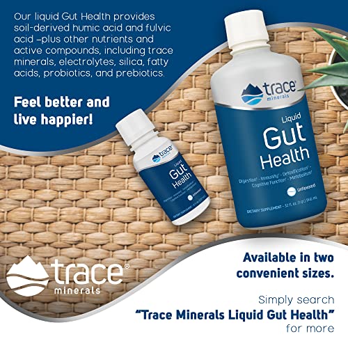 Trace Minerals Liquid Gut Health Support for Gut Lining, Normal