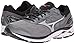 Mizuno Wave Rider 21 Men's Running Shoes, Quiet Shade/Silver, 10 D US