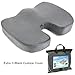 YOFIT Memory Foam Seat Cushion for Office Chair,Car Seat Cushion Wheelchair Seat Cushion Coccyx Pain Cushion Comes with Free Black Cushion Cover and Carrying Case