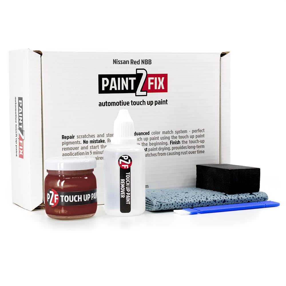 NBB Red Touch Up Paint Kit for Nissan Scratch