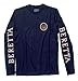 Beretta Men's Long Sleeve Shooting T-Shirt, Navy, Medium
