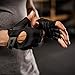 Harbinger Women's Power Weightlifting Gloves with StretchBack Mesh and Leather Palm (Pair) (2017 Model)