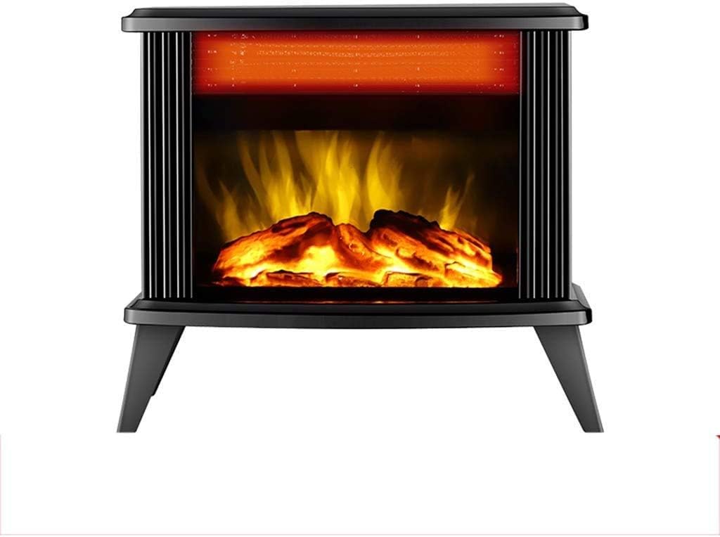 ZXYY Calentador de Estufa de Chimenea eléctrico portátil, con Efecto de