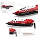 FunTech Fast RC Boat High Speed 20MPH 2.4GHz Electric Remote Controlled Boat with Rechargeable Battery for Pools Bathtubs Lakes--Best Gifts for Kids and Adults