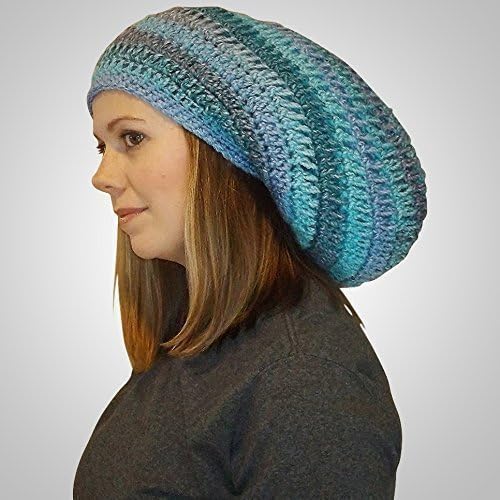 Dread Hat, Warm, Woolly, Turquoise