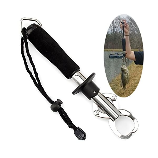 Phileex-Fishing-Scale-Gear-Fish-Lip-Grip-Grabber-Holder-Gripper-with-Scale-Stainless-Steel-Portable-for-Outdoor-Fishing