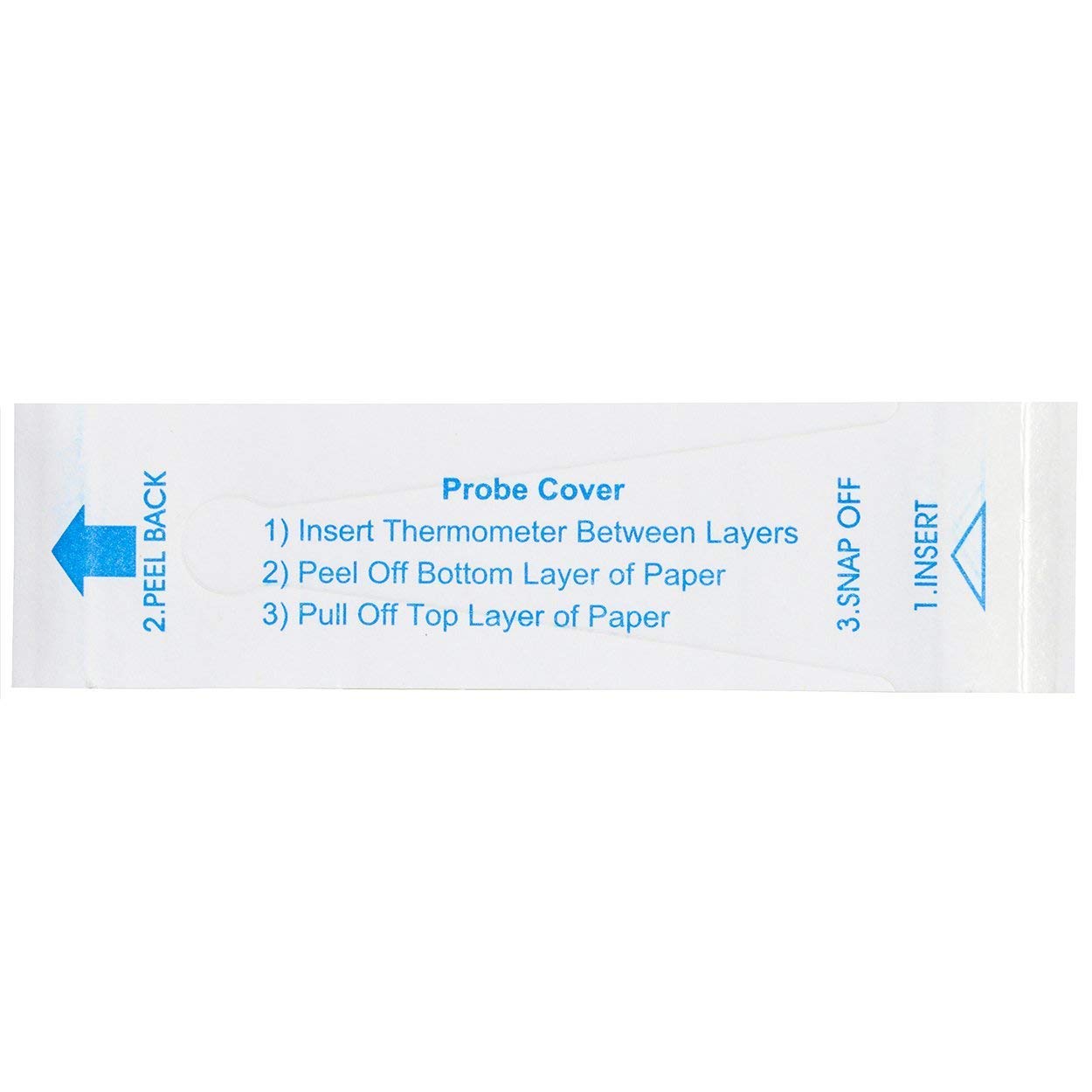 Care Touch CTPC100 Disposable Universal Probe Covers, Shape (Pack of 100)