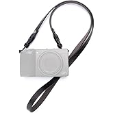 DBZZ Vintage Minimalist Leather Camera Neck Shoulder Strap For Ricoh GRIII GR3X GRIV For Leica X1 For Fuji X-half