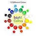 Washable Finger Paint for Kids, Non-Toxic Paints for Toddlers 12 Colors Kids Finger paints for Art, School Supplies