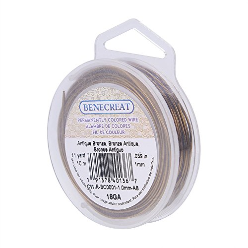 1 BENECREAT+18+Gauge+Tarnish+Resistant+Antique
